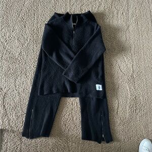 Black Free People Streamline Sweater Set!!!